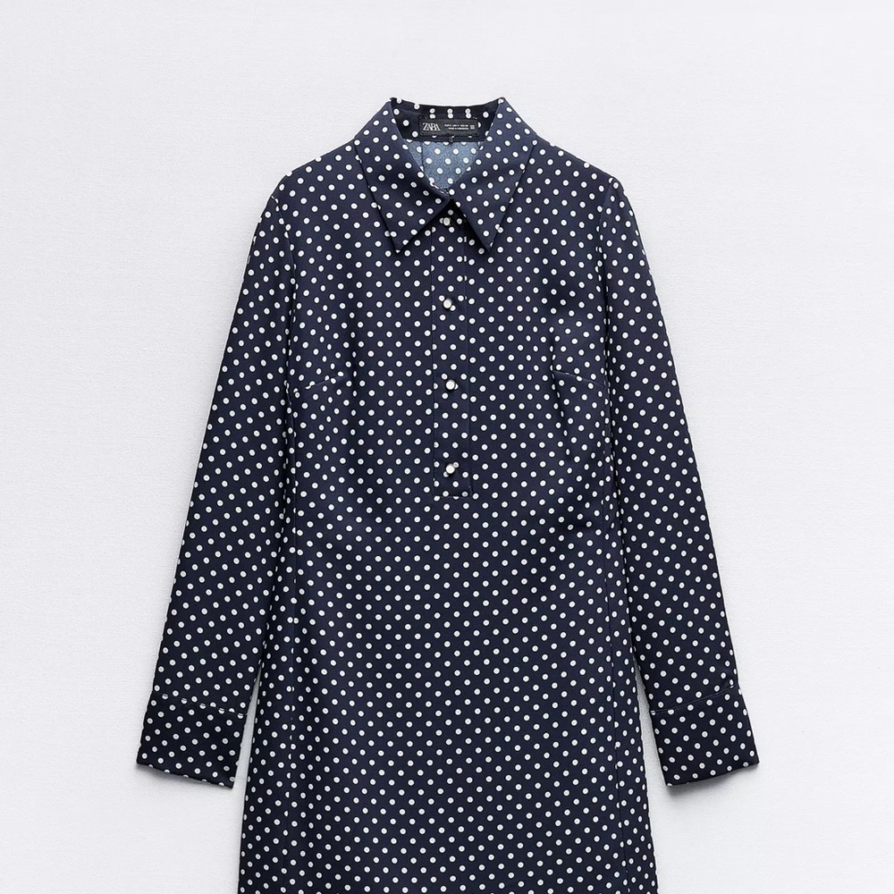 Zara new Polka Dot Women's dress xs